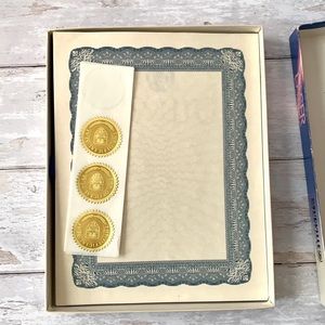 Printable Award Maker Certificates & Gold Stickers Set Printable Awards